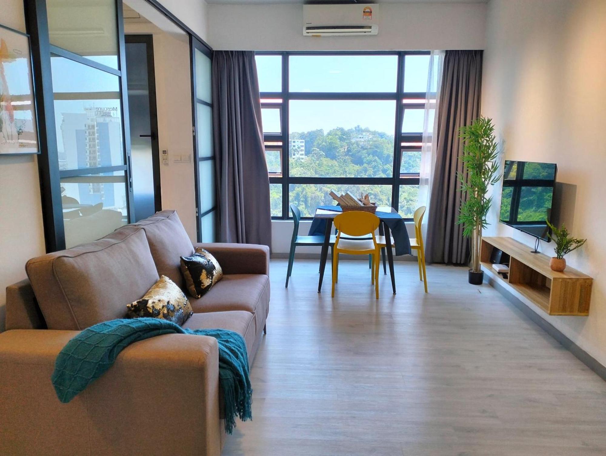 Jq1 Sea & Pool Or City View Wifi I Washing Machine For Some Units I Cuckoo Water Jesselton Quay By R2 Kota Kinabalu Dış mekan fotoğraf