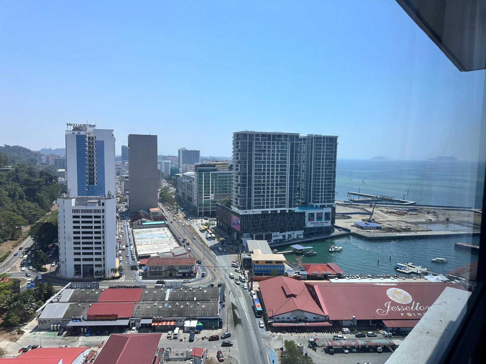 Jq1 Sea & Pool Or City View Wifi I Washing Machine For Some Units I Cuckoo Water Jesselton Quay By R2 Kota Kinabalu Dış mekan fotoğraf