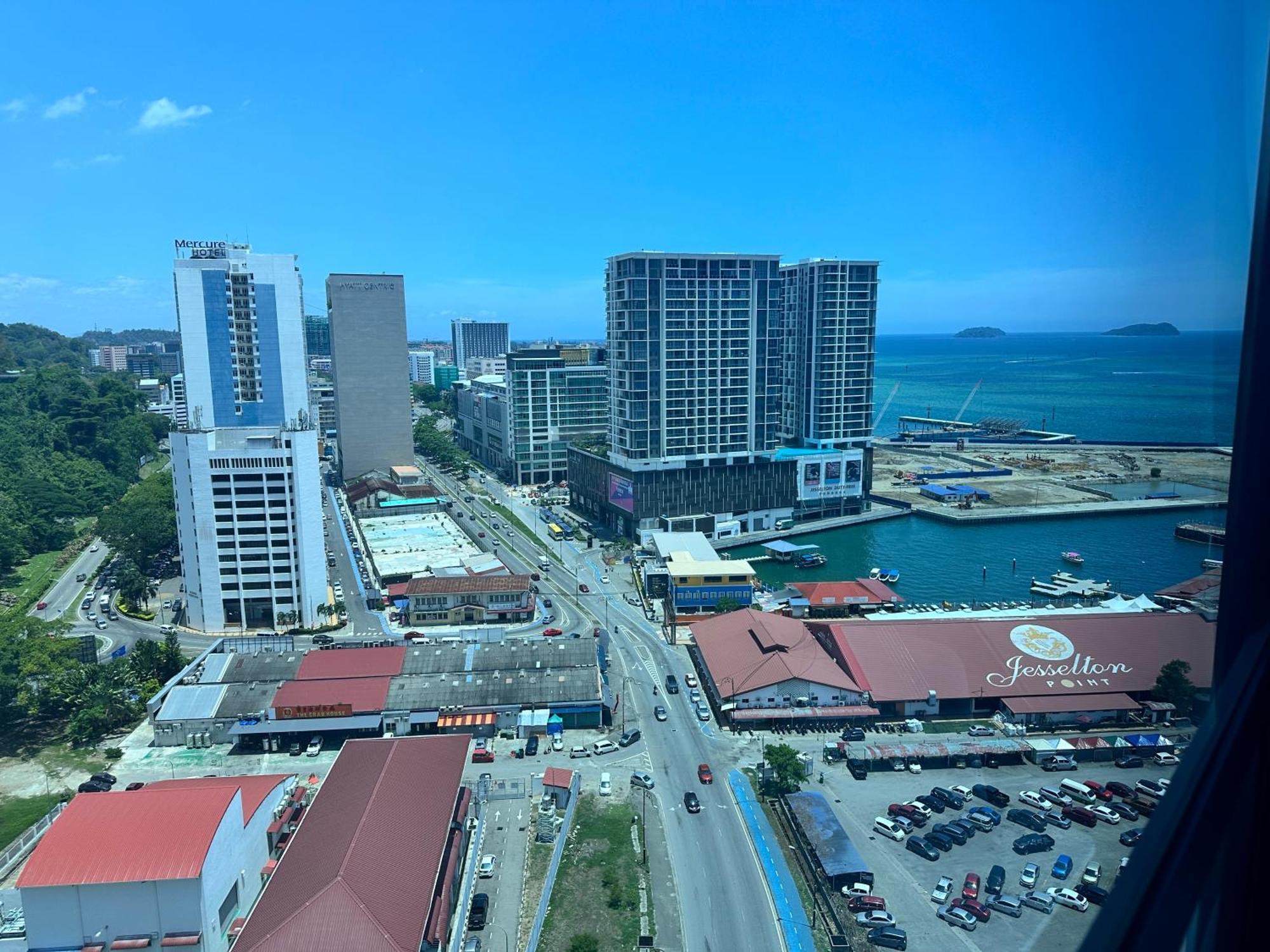 Jq1 Sea & Pool Or City View Wifi I Washing Machine For Some Units I Cuckoo Water Jesselton Quay By R2 Kota Kinabalu Dış mekan fotoğraf