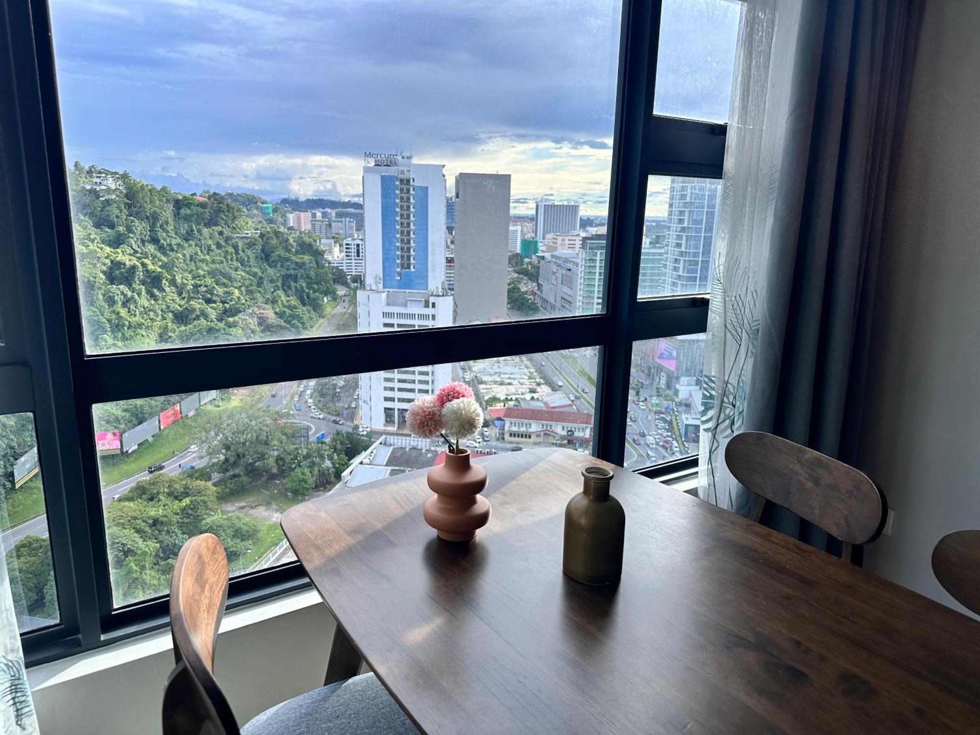 Jq1 Sea & Pool Or City View Wifi I Washing Machine For Some Units I Cuckoo Water Jesselton Quay By R2 Kota Kinabalu Dış mekan fotoğraf