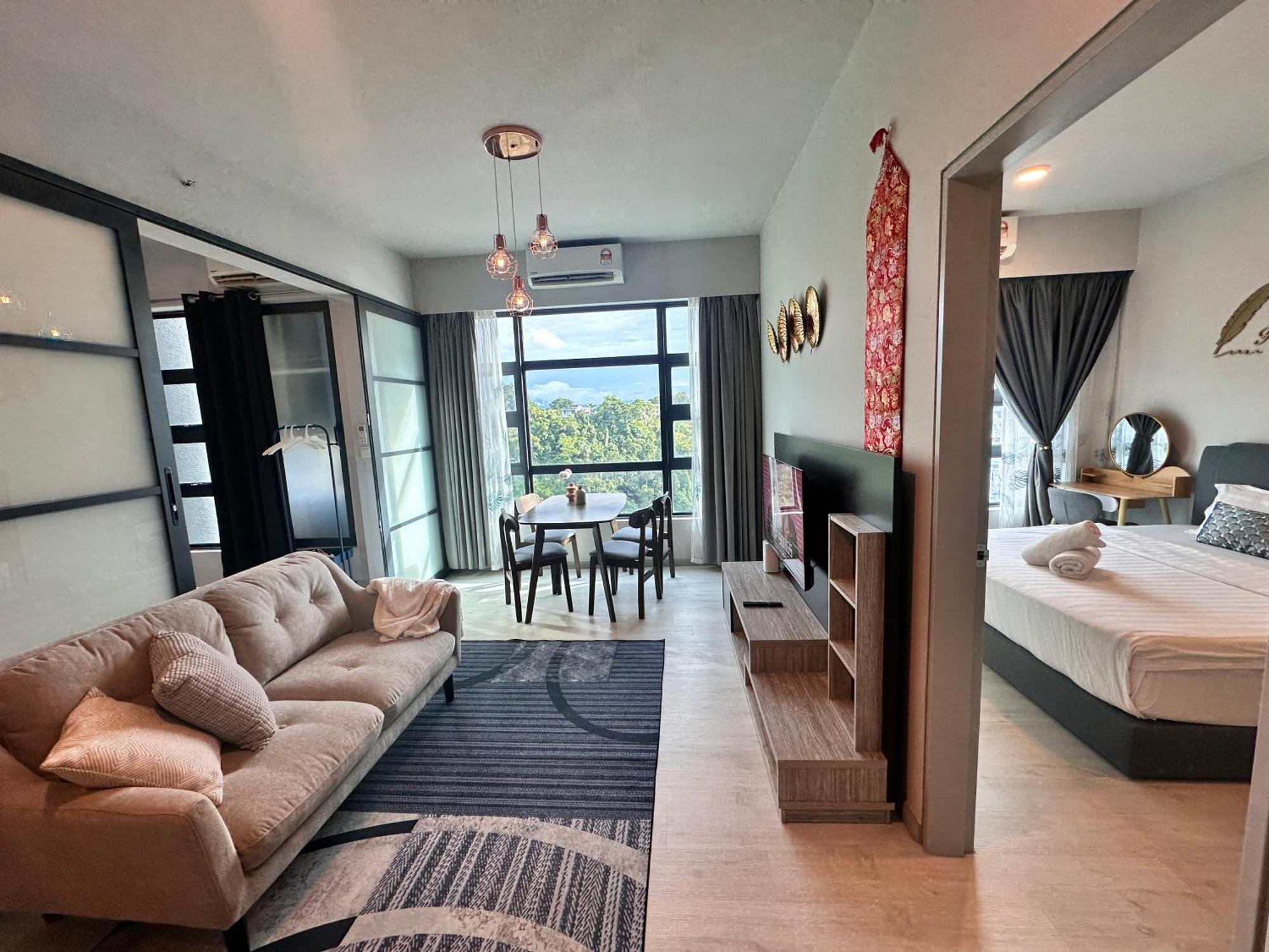 Jq1 Sea & Pool Or City View Wifi I Washing Machine For Some Units I Cuckoo Water Jesselton Quay By R2 Kota Kinabalu Dış mekan fotoğraf